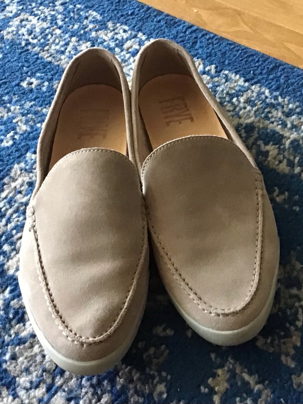 FRYE Slip-On Suede Loafers